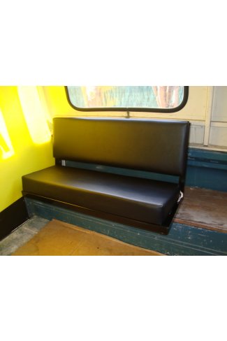 banquette latrale noire