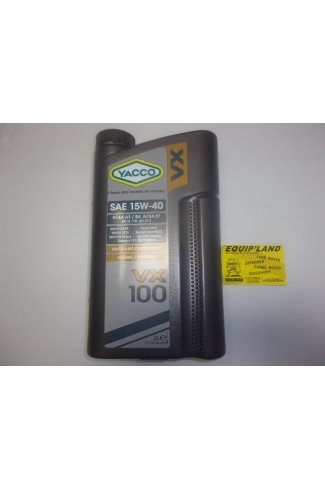 Huile minerale 15W40 en 2L