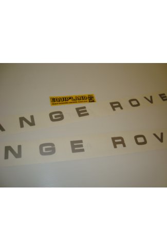 logos RANGE ROVER Silver