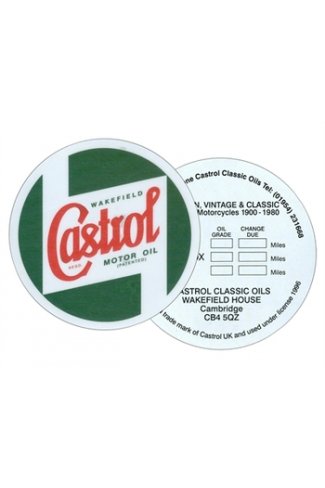 Sticker vidange CASTROL