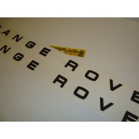 logos RANGE ROVER NOIR