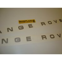 logos RANGE ROVER Silver