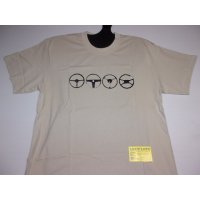 T-SHIRT beige (volants) XL