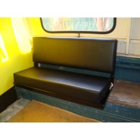 Banquette latérale skai noir